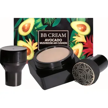 Make-up BB KRÉM AVOKÁDOVÝ PODKLADOVÁ BÁZE POD MAKE-UP + HOUBIČKA 120 VANILLA