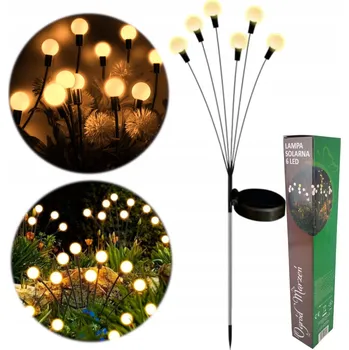 Venkovní osvětlení Solární lampa zapichovací Cortina bílá 72 cm 1 ks