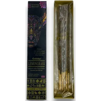 Vonná tyčinka Organické vonné tyčinky Goloka Tráva Citronová 8ks