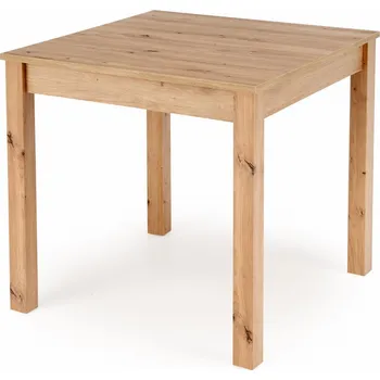 Jídelní stůl Čtvercový nerozkládací stůl 80 cm ST43M dub artisan
