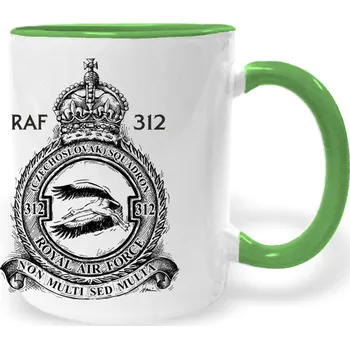 Hrnek - 312. československá stíhací peruť RAF Barva: Zelená