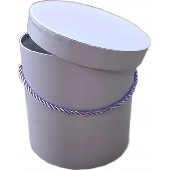 Obraz FLOWER BOX KRABIČKA NA KVĚTINY DÁREK 18 cm velká LEVANDULOVÁ