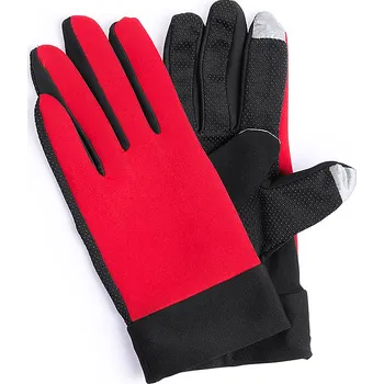 Pracovní rukavice Vanzox - Sportovní rukavice s dotykovou obrazovkou, červená