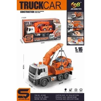 autíčko Autopřepravník s jeřábem, se světlem a zvukem 116 Kolektiv autorů