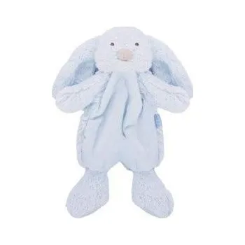 plyšák MODRÝ PLYŠOVÝ MAZLÍČEK PŘÍTULNÍČEK Králíček Dárek pro Králíček , zaručená radost pro děti