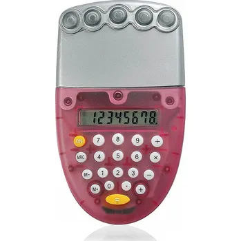 Kalkulačka Ozone - Kalkulačka, červená