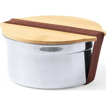 Svačinový box Truit - Obědový box, stříbrná