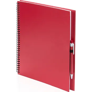 Zápisník Tecnar - Zápisník, červená