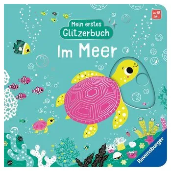 První čtění Mein erstes Glitzerbuch - Im Meer - Hayashi, Emiri