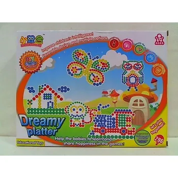 ostatní stavebnice Barevná mozaika 296 dílků 0326