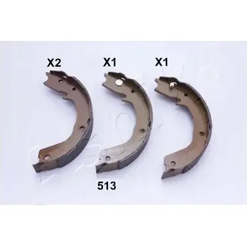 Brzdová čelist Japanparts GF-513AF Sada brzdových čelistí