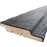 ASKO a.s. Fasádní palubka smrk CARBON 20 x 120 x 3000 mm