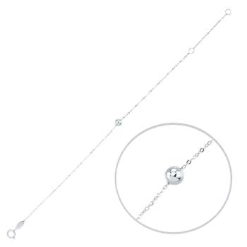 Náramek Minet JMG0048WSB18 18 cm