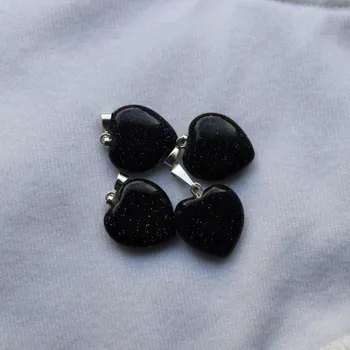 Přívěsek Přívěs Avant. synt. modrý srdíčko 15 mm ST30