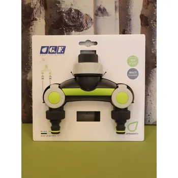 Zavlažování Hadicový konektor 3/4" se dvěma vývody, LIME