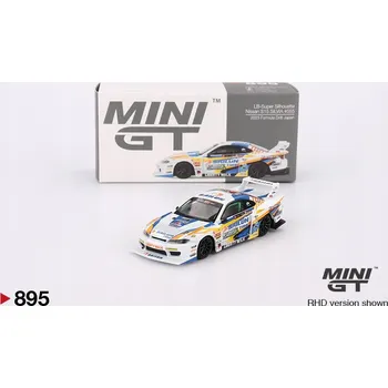 autíčko NISSAN SILVIA S15 LB-SUPER SILHOUETTE #555 JAPAN 2023 - 1:64 - Mini GT