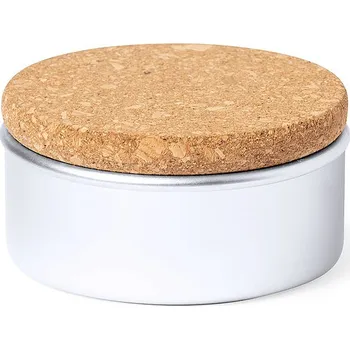 Svíčka Suyen - Aromatická svíčka, stříbrná