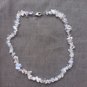 Náhrdelník Náhrdelník - Opalit sekaný 45 cm NS34