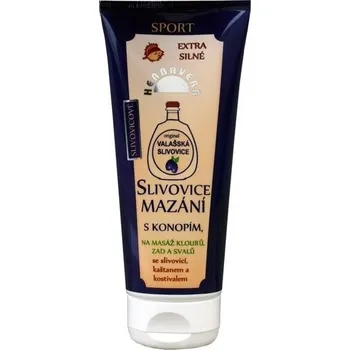 Masážní přípravek Slivovicové mazání tuba 200ml