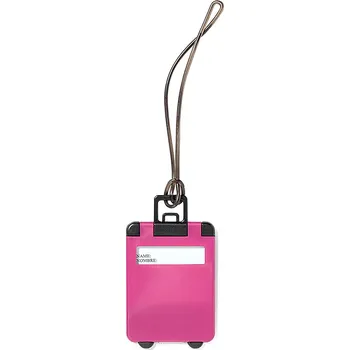 Cloris - visačka na kufr, fuchsiová (tm. růžová)