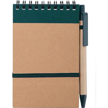Zápisník Ecocard - Zápisník, zelená