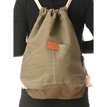 Outdoorové zavazadlo Batoh jednobarevný zelený 0333