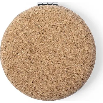 Zrcadlo Alunax - Kapesní zrcátko, hnědá