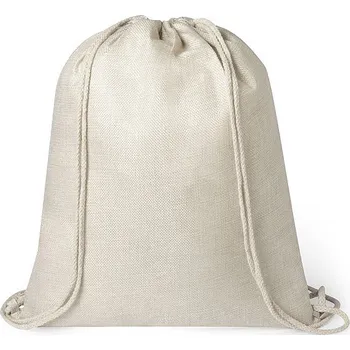 Městský batoh Lizcom - Sublimační taška se stahovací šňůrkou, béžová