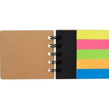 Blok Terny - Lepící poznámkový blok, hnědá