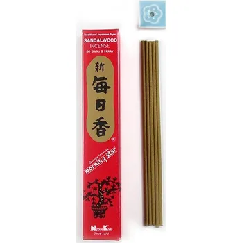 Vonná tyčinka Vonné tyčinky japonské Nippon - SANDALWOOD 50 ks