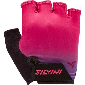 Chránič rukou Silvini dětské cyklistické rukavice CA2287 Anapi black-fuchsia Velikost: 13-14