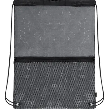 Městský batoh Lamdy - Stahovací taška, černá