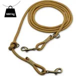 PafDog® Elegantní přepínací nastavitelné vodítko 8mm, 11 délek, zlaté, extra pevné DÉLKA VODÍTKA: 8 metrů