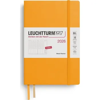 Diář Week Planner 2026 Paperback (B6+) Rising Sun