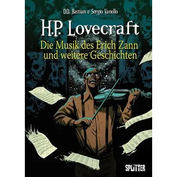 Komiks pro dospělé H. P. Lovecraft: Die Musik des Erich Zann - H. P. Lovecraft