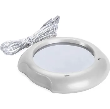 Mug - Ohřívač šálků, stříbrná