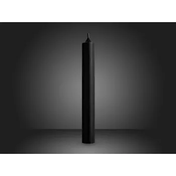 Svíčka Svíce rituální černá