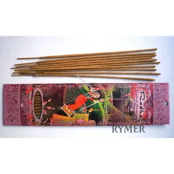 Vonná tyčinka Vonné tyčinky Prabhuji RADHA pačuli, růže, kardam