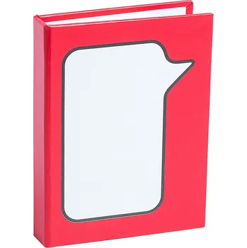 Blok Dosan - Lepící poznámkový blok, červená