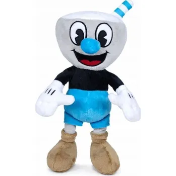 plyšák 25 cm Plyšová hračka Cuphead, panenka Mugman, hračka z hry Adventure, měkký plyš
