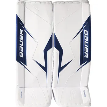 Zimní sport Betony Bauer S25 SV-PRO Goal Pad INT WHITE/NAVY Velikost: 30"+1"