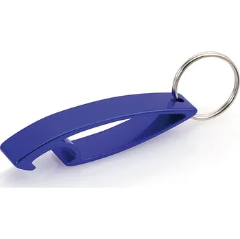 Samo - Přívěsek na klíče s otvírákem, modrá