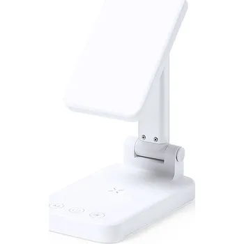 Stojací lampa Cirgux - Multifunkční lampa, bílá