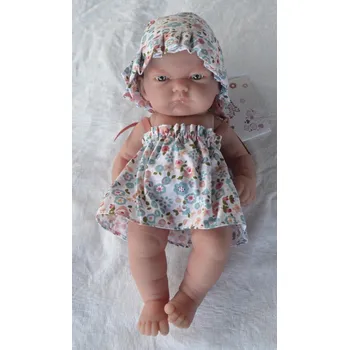 Panenka Realistické miminko holčička Pitu - Klára (Pitu expositor trajes de colores)