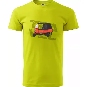 Pánské tričko Tuk Tuk - Klasické pánské triko vyšší gramáže - M ( Limetková )