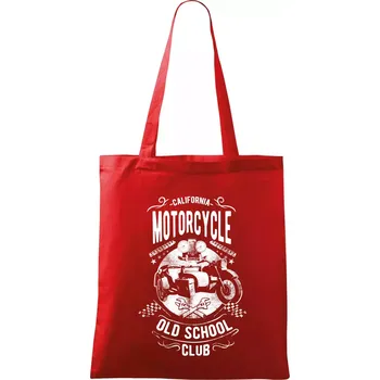 California Old School Club - Taška bavlněná - 42 x 38 cm ( Červená )