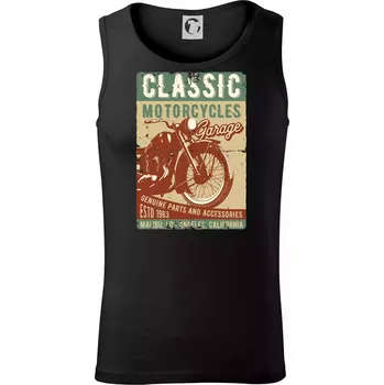 Pánské termoprádlo Moto garage malibu - Tílko pánské Core - L ( Černá )