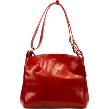 Kabelka Kožená kabelka Florence 55 červená