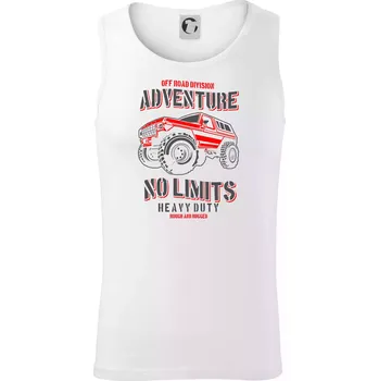 No Limits - Tílko pánské Core - L ( Bílá )