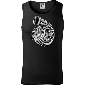 Car turbo - Tílko pánské Core - XL ( Černá )